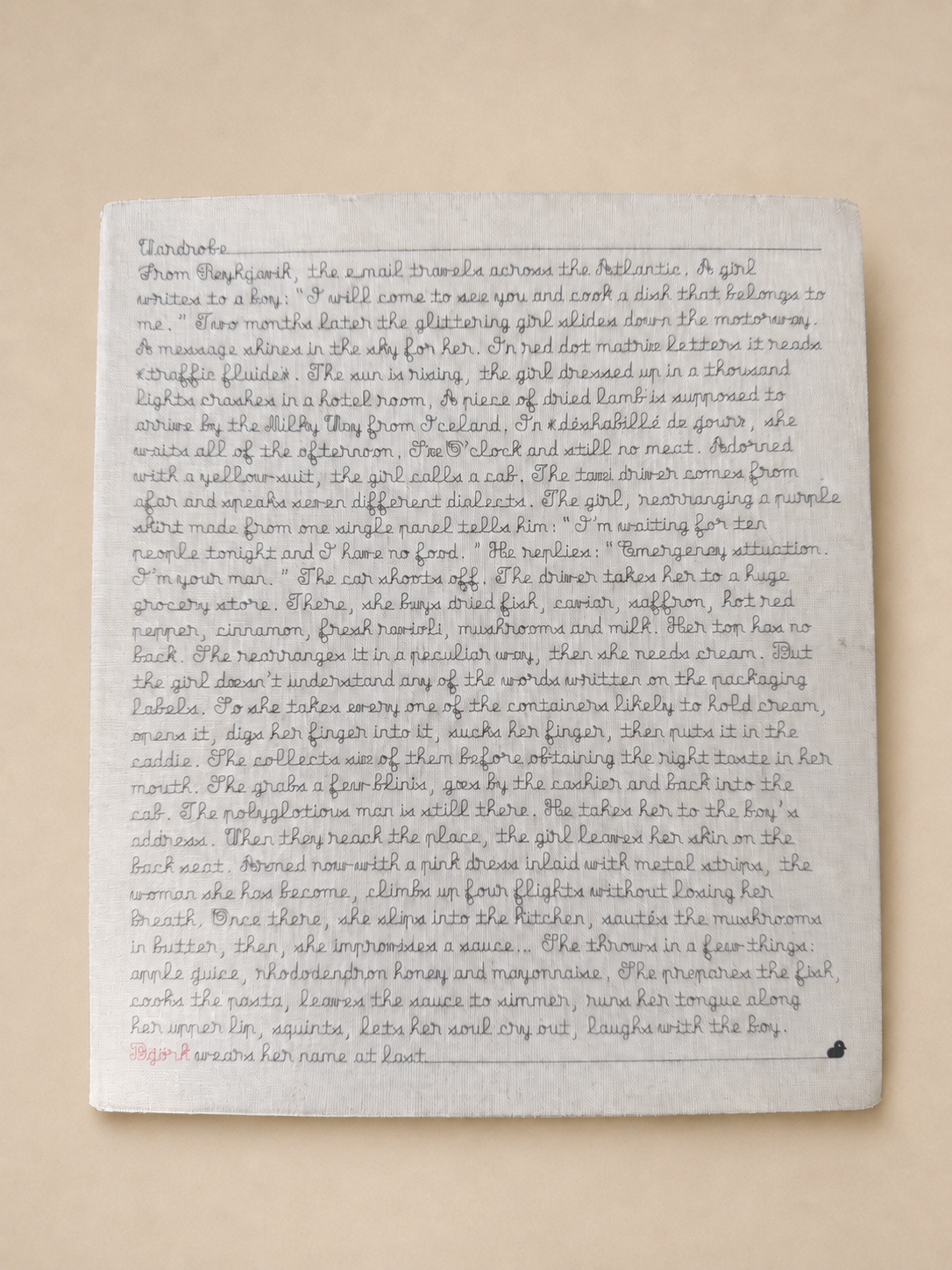 Björk — A Project by Björk, 2001